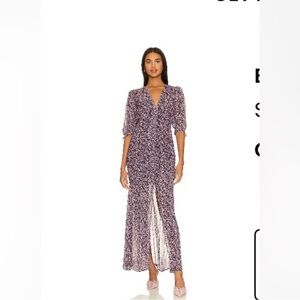 Saylor Blossom Ruched Dress XS NWT